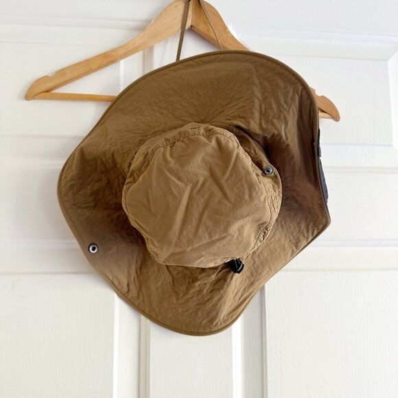 Quechua Outdoor Bucket Hat Hiking Outdoors‎ Tan One Size - Picture 1 of 9